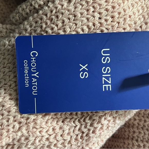 Crisscross Halter Cold Shoulder Cut Out Knit Sweater Size XS - Picture 7 of 9